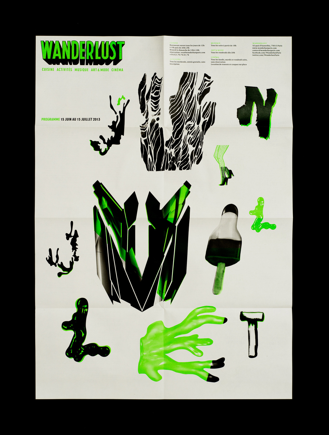 It Wanderlust Monthlyposter Juin Juillet