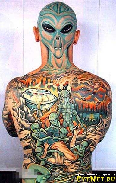 Alien Body Art